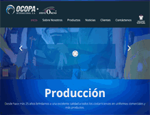 Tablet Screenshot of ocopainternacional.com